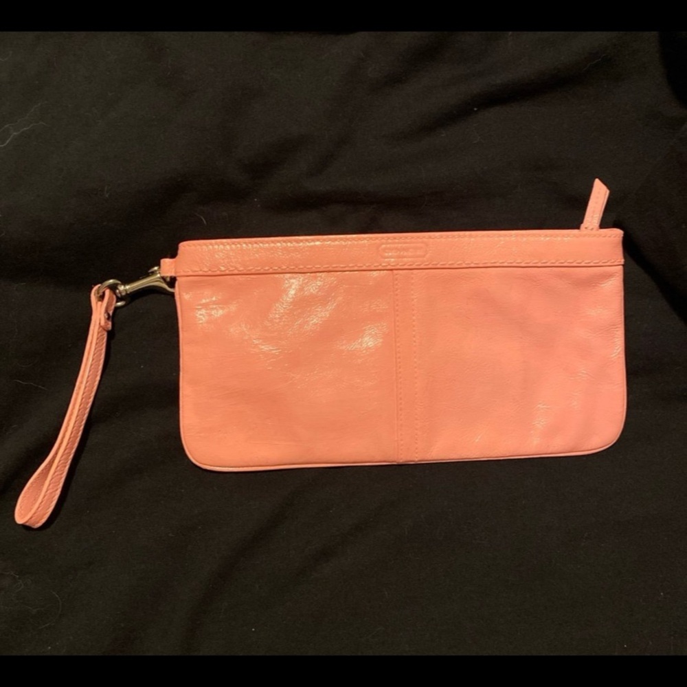 Coach  Pink Clutch